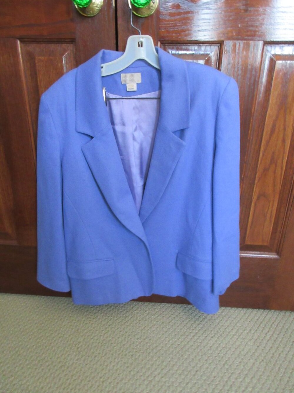 Nordstrom Merino Wool 100 percent Size L lined Blazer